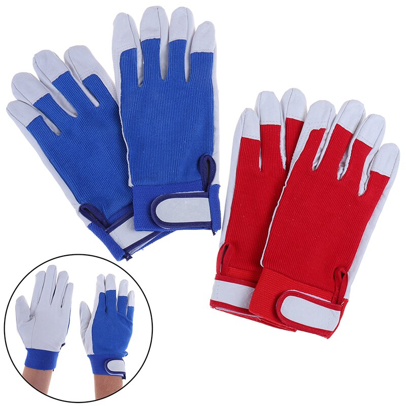 1 Paar Antistatische Handschoenen Mechanic Werkhandschoenen Lederen Lassen Jas Zware Industriële Veiligheid Handschoen Sport Handschoen