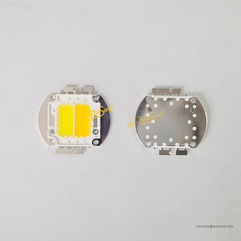 Fuente de luz LED COB 2 en 1, 100W, WW CW, Blanco cálido, blanco frío, para cegador, luz de público, luz Par COB