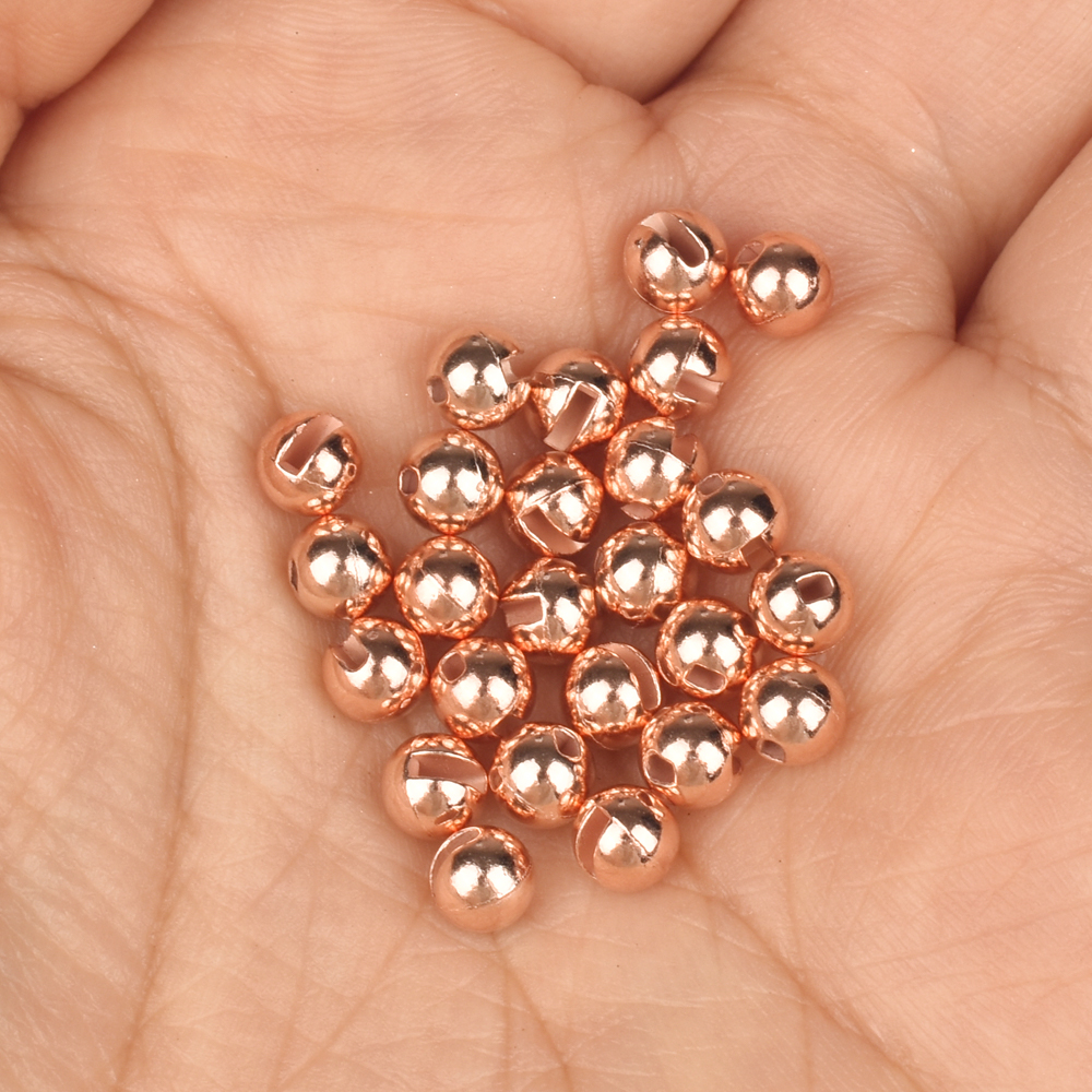 Muunn 100Pcs 3.8-6.4Mm Tungsten Sleuven Kralen Vliegbindset Materiaal Multi-Kleur Vliegvissen Wolfraam Kralen