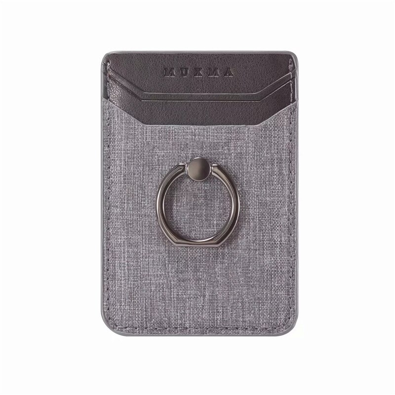 Marmurowe naklejki na telefon kieszonkowy uchwyt na telefon iPhone 12 12 Pro Redmi Note 9 Pro portfel ID naklejka moda damska Fundas: Canvas-Black