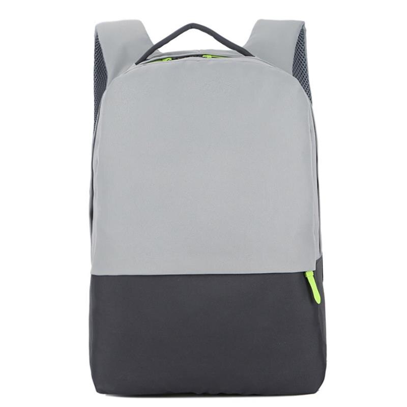 Casual Business Laptop Backpack For Men Male Simple Black School Backpack Bookbag Boys Teens Travel Satchel Rucksacks: Grey