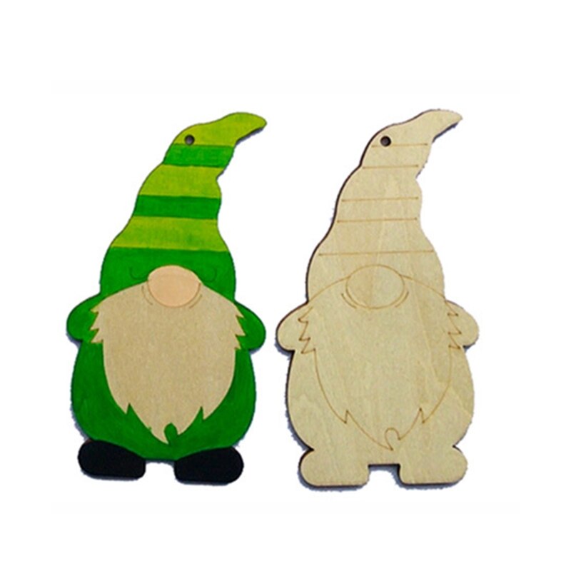 Weihnachtsmotiv-zeichenbrett aus holz für kleinkinder, holz-graffiti-kunst-lernwerkzeug, frühkindliche bildungsmaterialien: Fee d