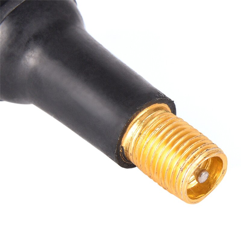 5PCs/set Black TR413 Tubeless Car Wheel Tire Valve Stems with Caps Tyre Rubber Valves With Dust Caps