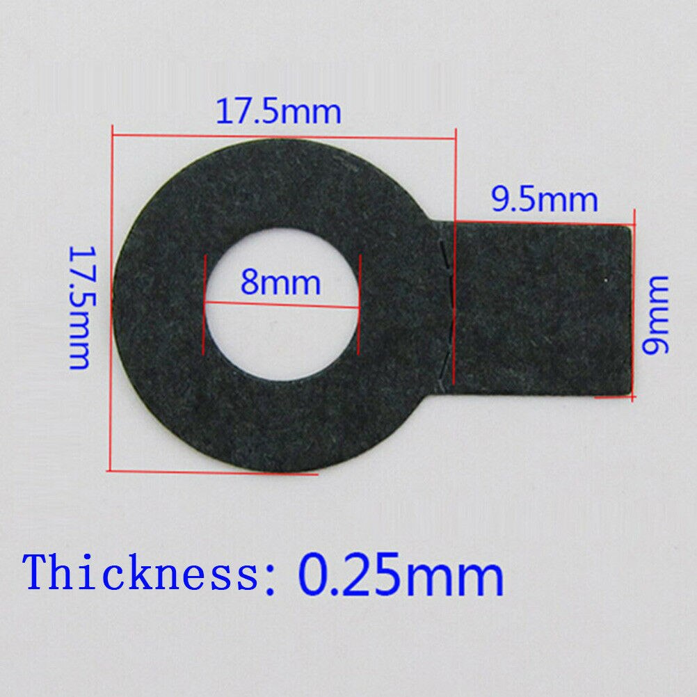 70pcs for 18650 Li-ion Battery Insulation Gasket Barley Paper Battery Pack Cell Insulating Glue Patch Electrode Insulated Pads