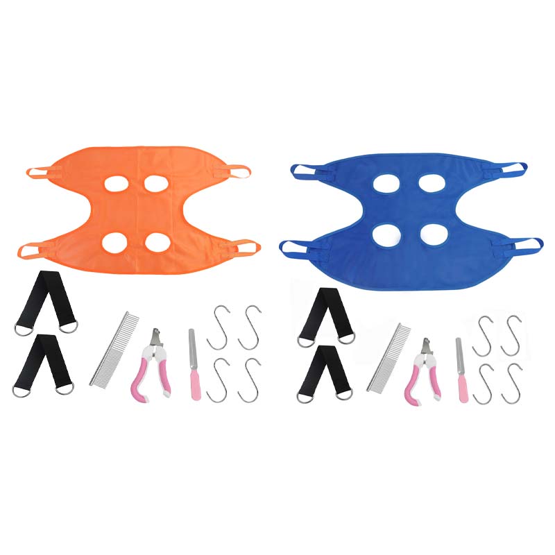 Cat And Dog Hammock Cat And Dog Nail Trimming Small And Medium-sized Hammock Breathable Reinforcement Pet Grooming Hammock