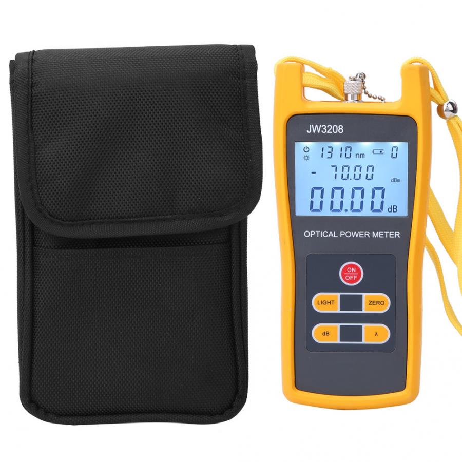 High Accuracy Fiber Cable Tester Fiber Optical Test Power Meter Tool 800-1700nm