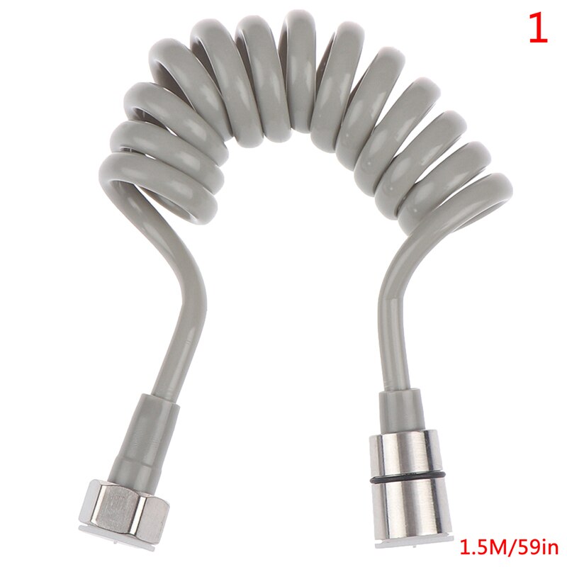 1.5M Telefoonlijn Douche Slang Pu Badkamer Lente Flexibele Voor Water Sanitair Wc Bidet Sproeier Badkamer Accessoires: N1