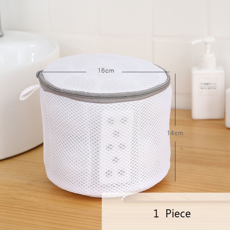 1/4/5 st / set mesh tvättpåse underkläder tvättpåsar resor specialkläder vårdväska tvättmaskin kläder skyddsnät: 1 stycke bh-väska