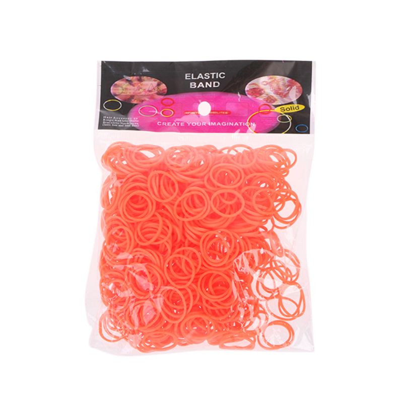600Pcs Rainbow Mega Refill Elastiekjes Diy Armbanden Bands Party Favor Art Ambachten Voor Meisjes: 1