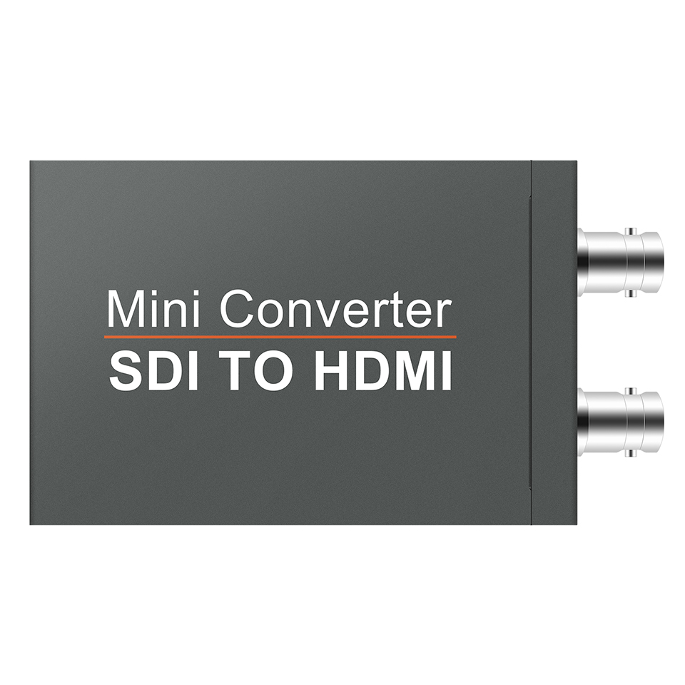 SDI naar HDMI Converter Adapter 1080P HD 3G SDI NAAR HDMI/SDI Monitor met voedingskabel