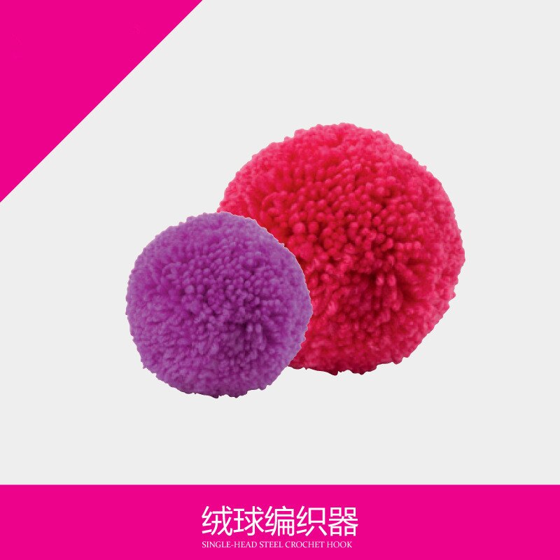 4 eri kokoa pompon kudontakone fluff pallo kudos neulecraft neulonta itse neula askartelutyökalu lankasarja söpöjä työkaluja pomponeja