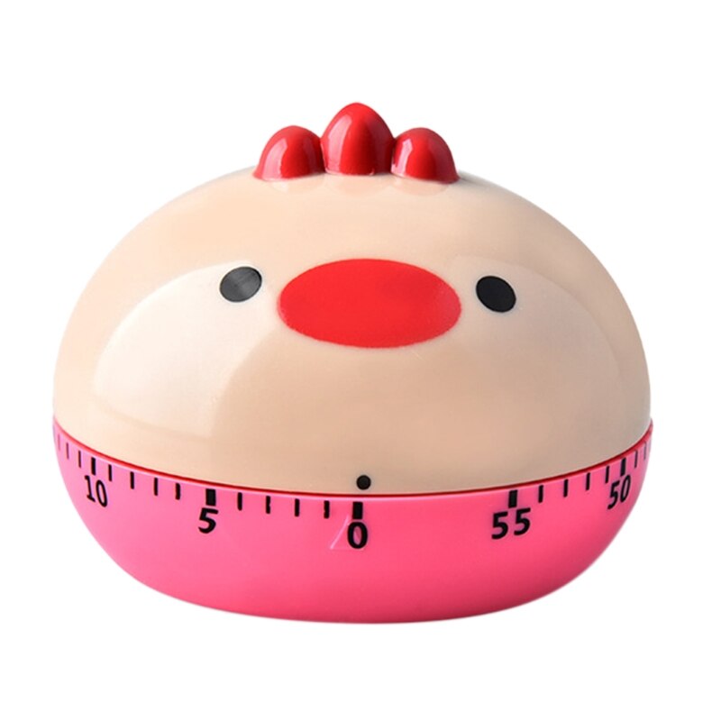 Minuteur mécanique de cuisine 60 Minutes, machine de cuisson ABS, horloge, alarme forte, compteurs, minuterie manuelle, directe: CHICK