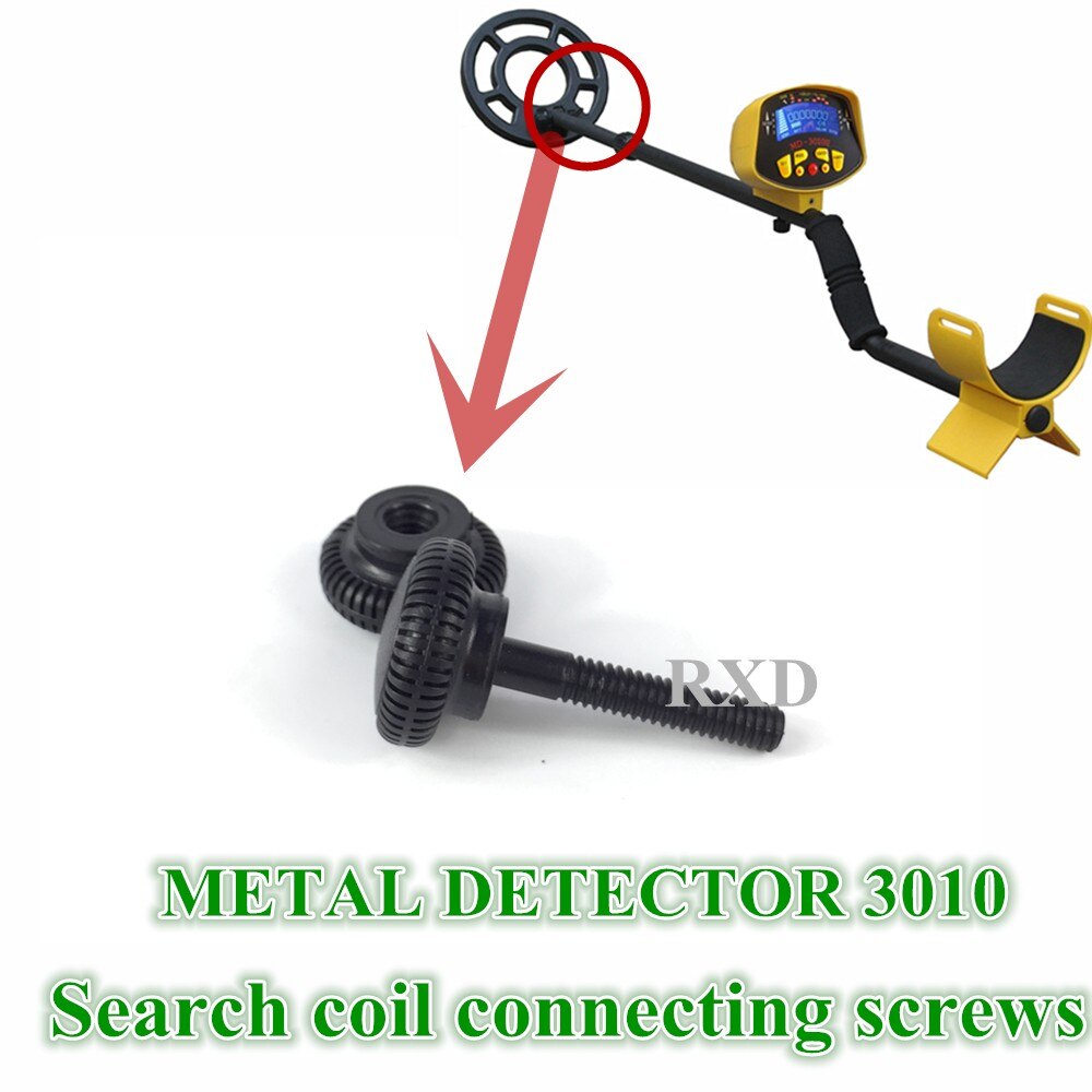 Metaldetektor  md3010 søgespole skrueforbindelse md -3010 plastik spole skruer fitting