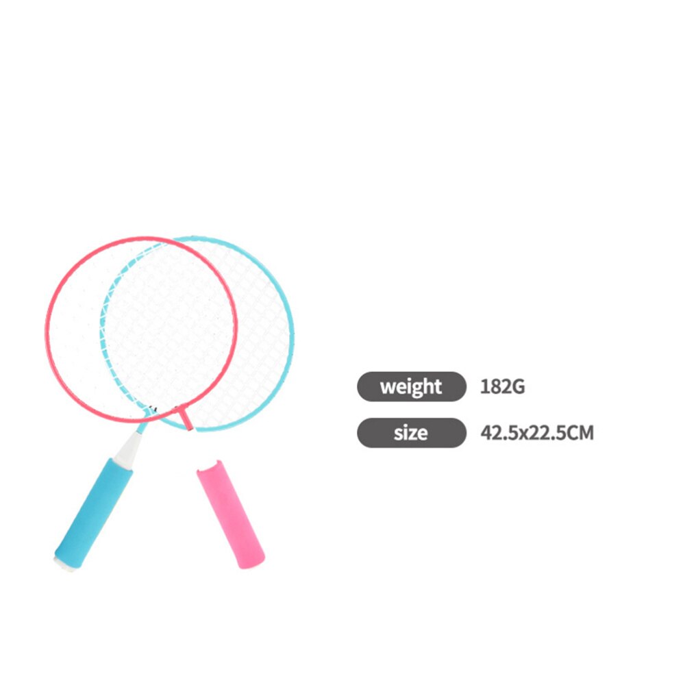 1 ensemble enfants Badminton raquette couleur Sports de plein air fournitures Badminton ensemble pour le sport