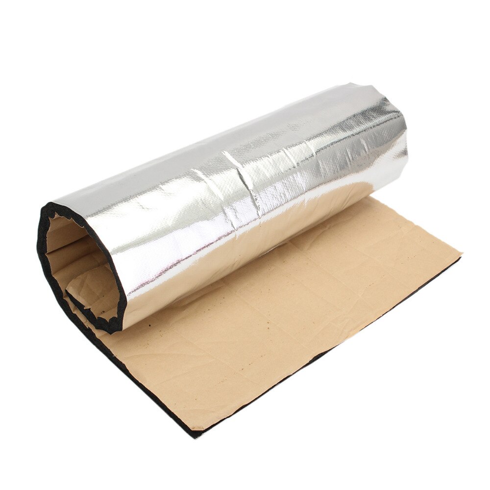 12pcs/lot Vehicle Insulation Closed Cell Foam Sheet Fiberglass 5mm Car Van Sound Proofing Deadening Insulation Hood Insulation