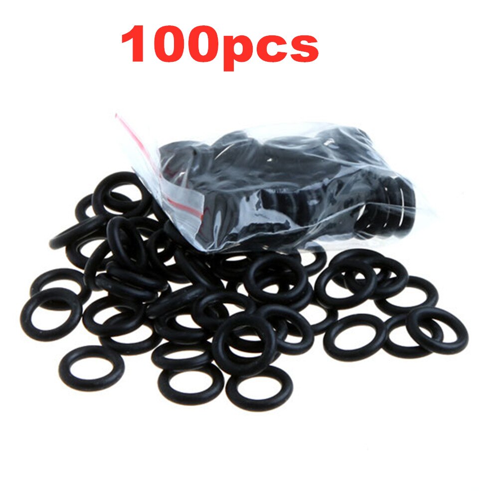 50PCS O-Type Waterproof Rings Pipe Joint Sealing Rings Watering Irrigation Pipe Plastic Joint Male Thread Washer Sealing Rings: 100pcs