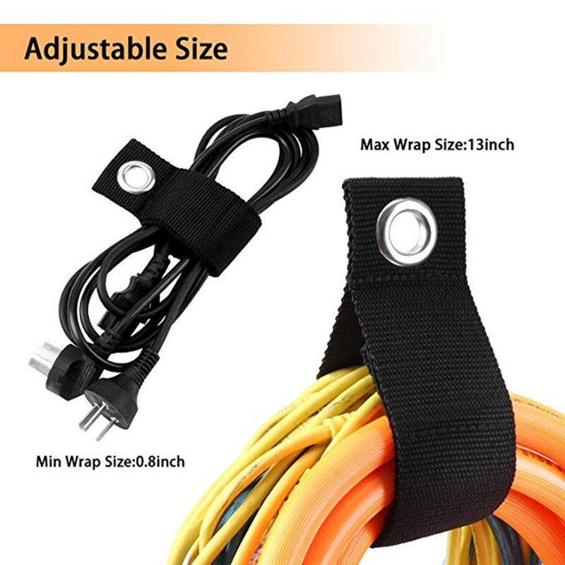 Self-adhesive Elastic buckle velcros Magic Nylon Elastic Band Hook Loop Cable Ties Velcroing Straps Sticky Fastener Tape