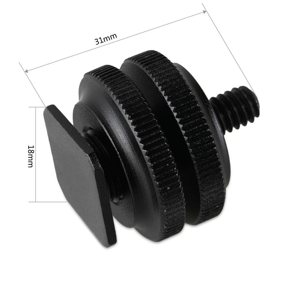 SmallRig 1/4 "vis de montage trépied à adaptateur de chaussure chaude pour caméra et moniteur-814