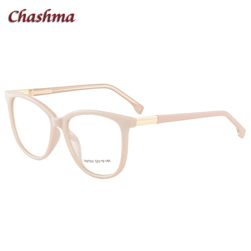 Anti Blue Ray Optical Glasses Frame TR90 Women Square Spectalces Students Gafas Prescription Lenses: Pink