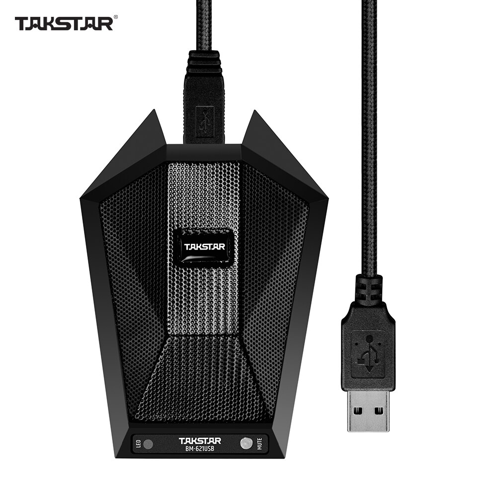 TAKSTAR BM-621USB Digital Boundary Microphone USB Conference Mic Cardioid Plug-and-Play