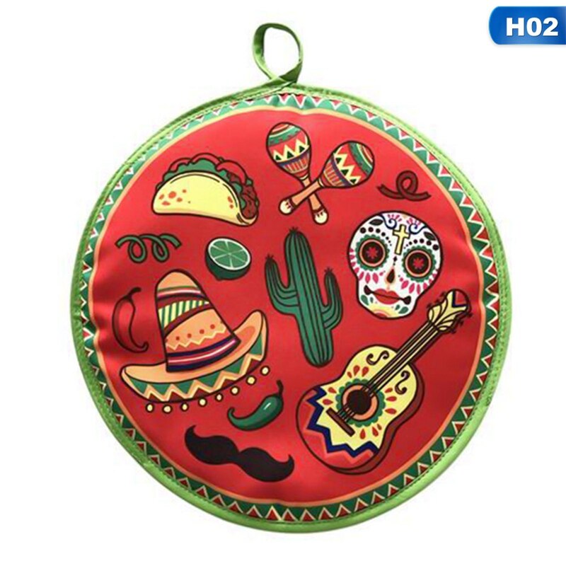 Tortilla crêpe réchauffeur Tortilla sac micro-ondable isolé tissu support de pochette pour farine de maïs Burrito 12 "Tortilla plus