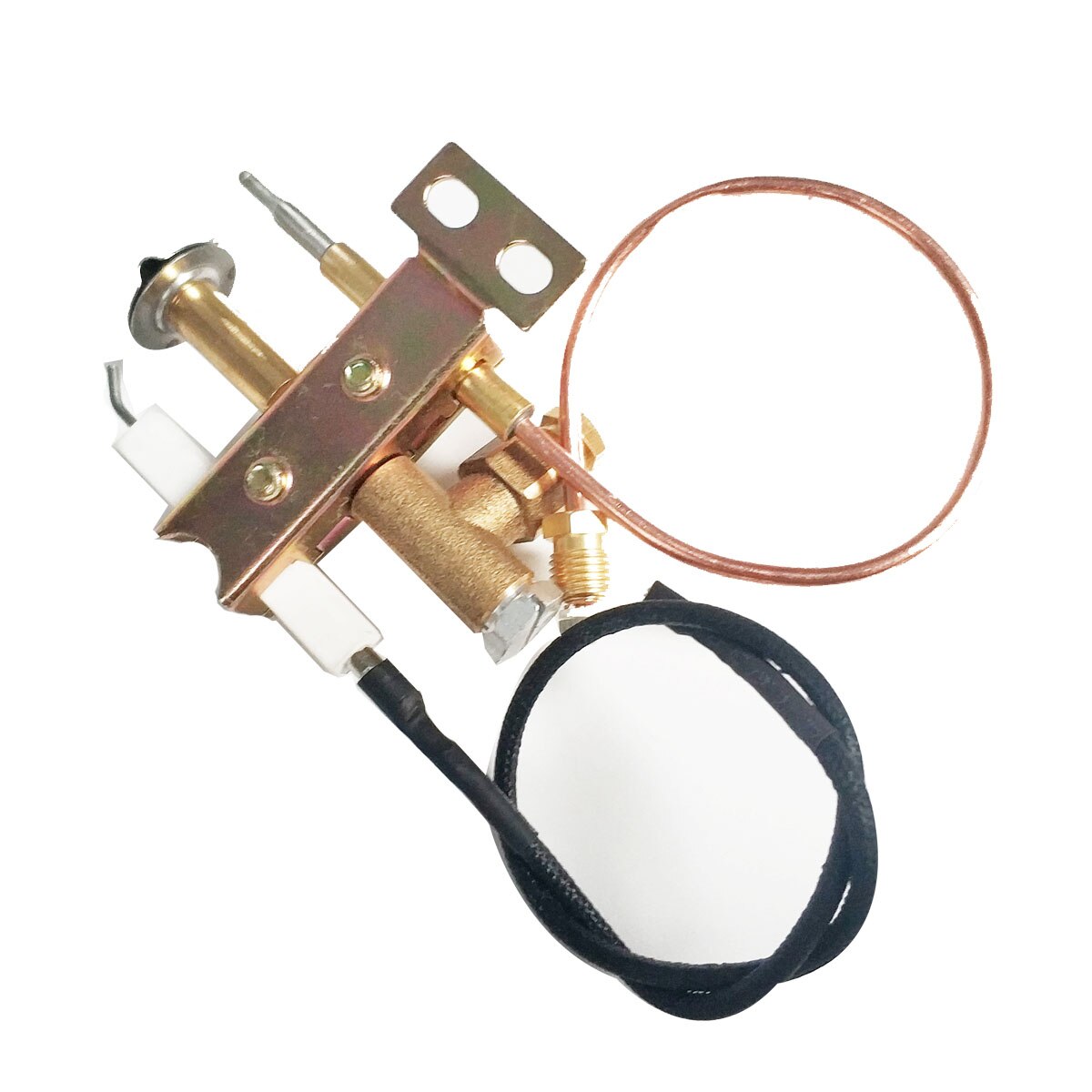 Earth Star Propane Gas Heater Fire Pit Replacement Parts ODS Pilot Burner Assembly Kit with Thermocouple and Ignition Wire 250mm