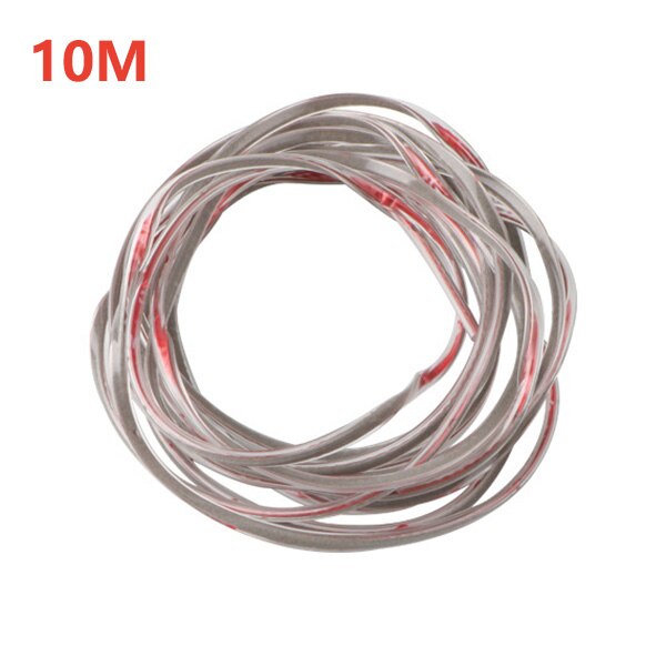 10 meter / set bildörr kant gummi repskydd anti kollision repskydd bildörr gummi tätningslister klistermärke: Transparent 10 meter
