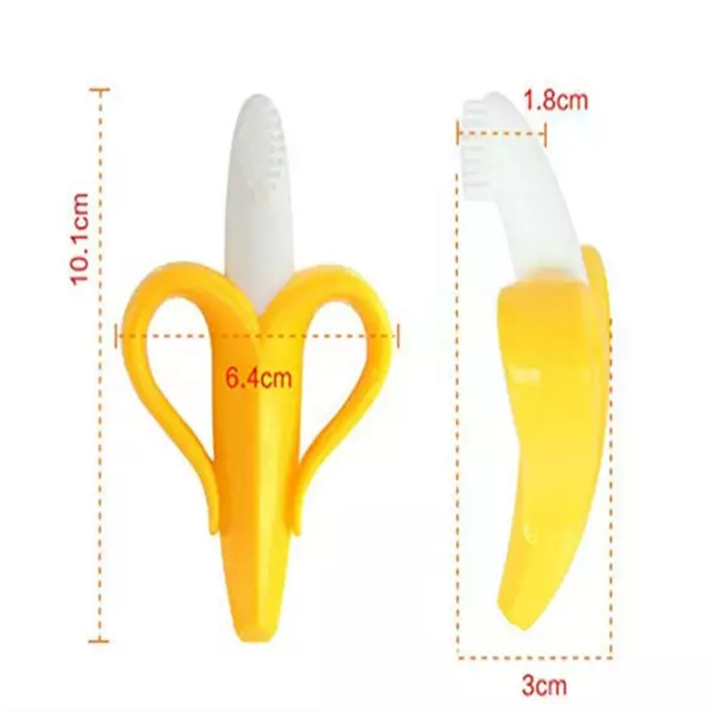 Anneau de dentition en Silicone sans BPA pour bébés, jouets, brosse à dents, soins dentaires, perles d'allaitement, pour enfants