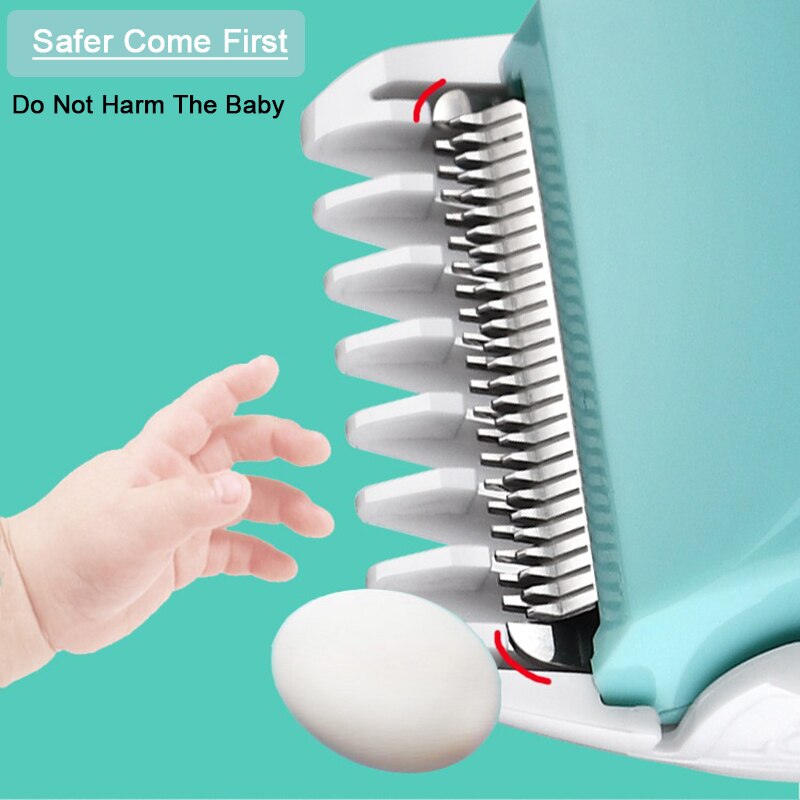 Baby Electric Baby Hair Trimmer Hair Clipper Baby Hair Care Cutting Remover Rechargeable Quiet Kids Infant Women Pet Hair Shaver