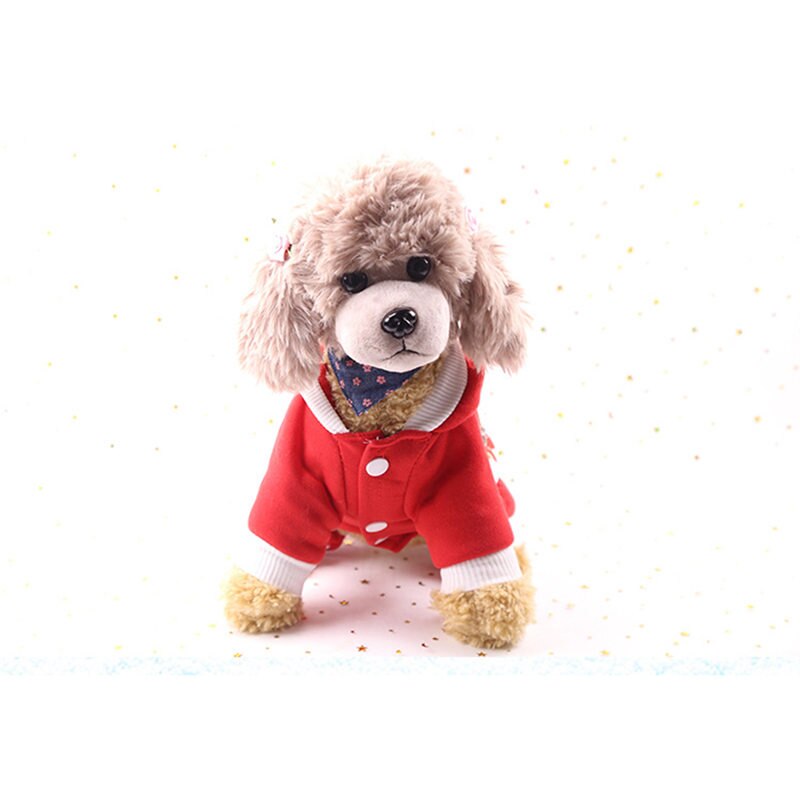 Jul hundkläder vint kappa kläder tomte dräkt husdjur hund julkläder söt valp outfit för hund xs-xxl  u3
