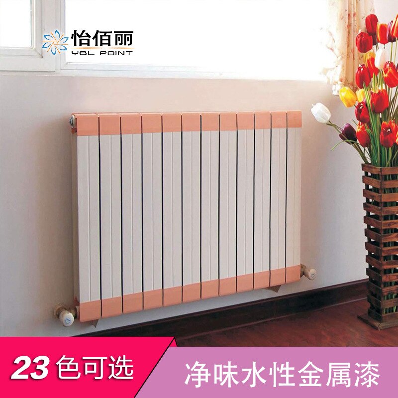 Water-based metallic paint, clean taste, environmental protection, anti-rust renewal paint, household ironware paint, iron door