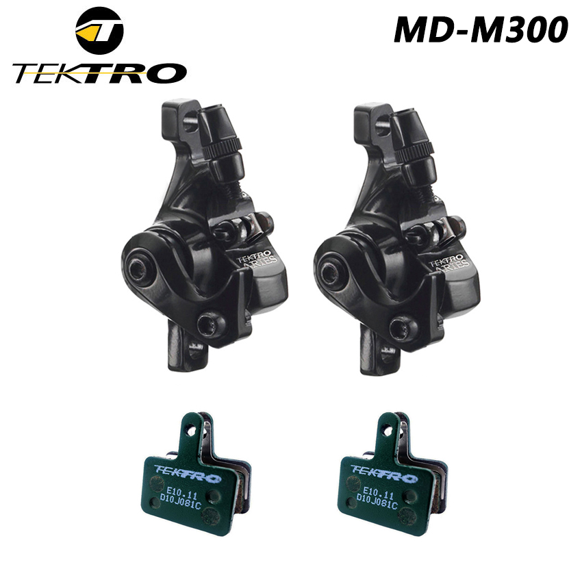 TEKTRO MD-M300 freno de disco de bicicleta de montaña abrazadera de freno mecánico Cable de Control disco de tracción accesorios de aleación de aluminio: Rosa