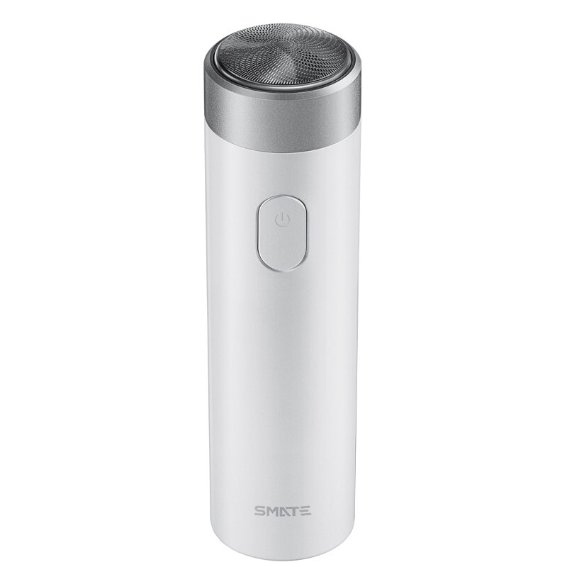 Xiaomi Smate Turbine Razor Electric Men's Rechargeable Beard Knife Mini Millet Ecological Razor Comfy Clean Shaver: white
