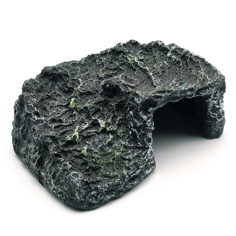 Aquarium Turtle Basking Climbing Platform Turtle Tank Basking Island Stone Aquarium Cave Decoration For Turtle Repitle Fish