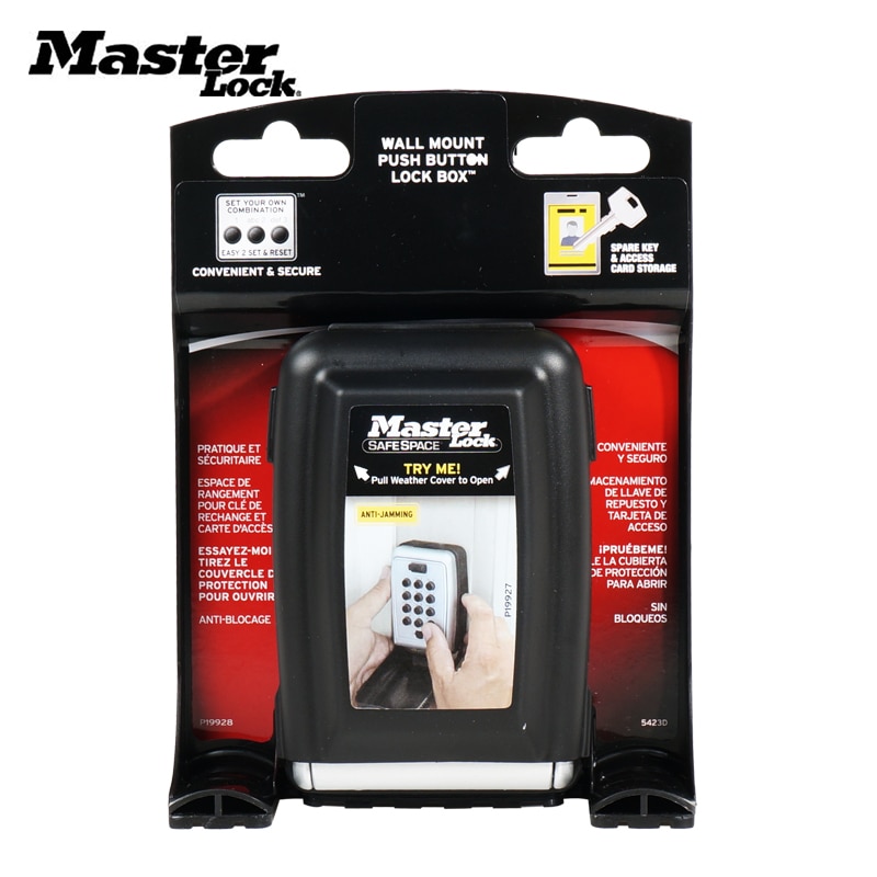 Key Safe Box Wall Mount Password Locker Combination Code Keys Card Small Items Keeper Storage Box For Home Company Factory Use