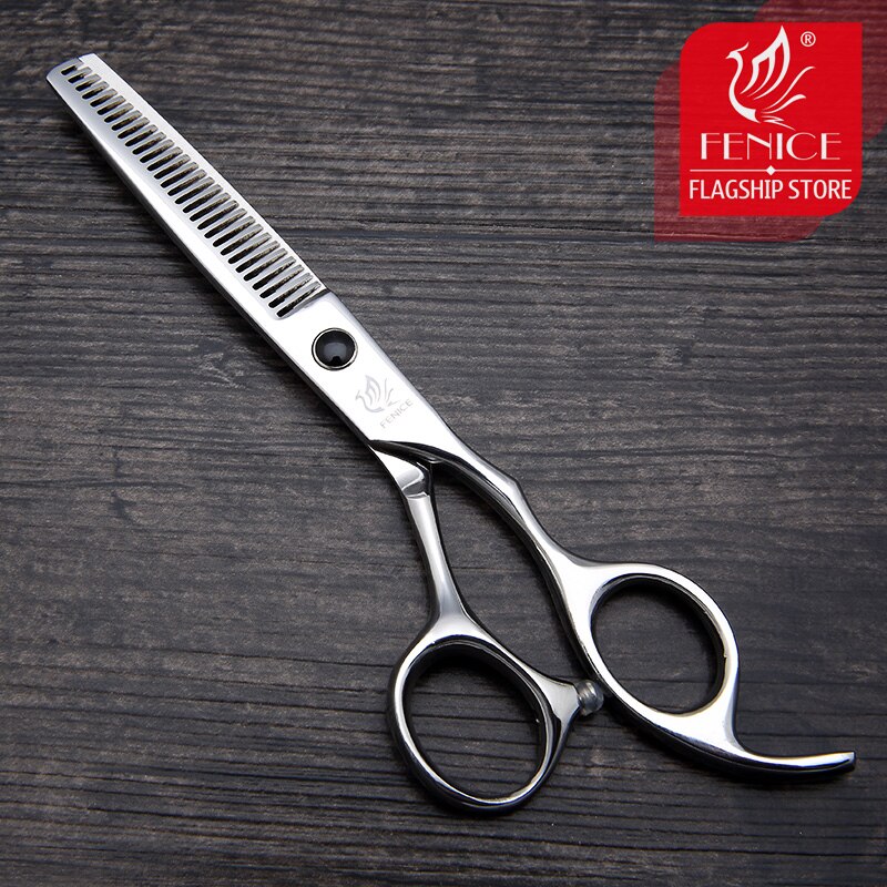 Fenice 6 inch Hair Cutting Thinning Scissors Set Hairdressing Shears Children's Family Combination Tools Set