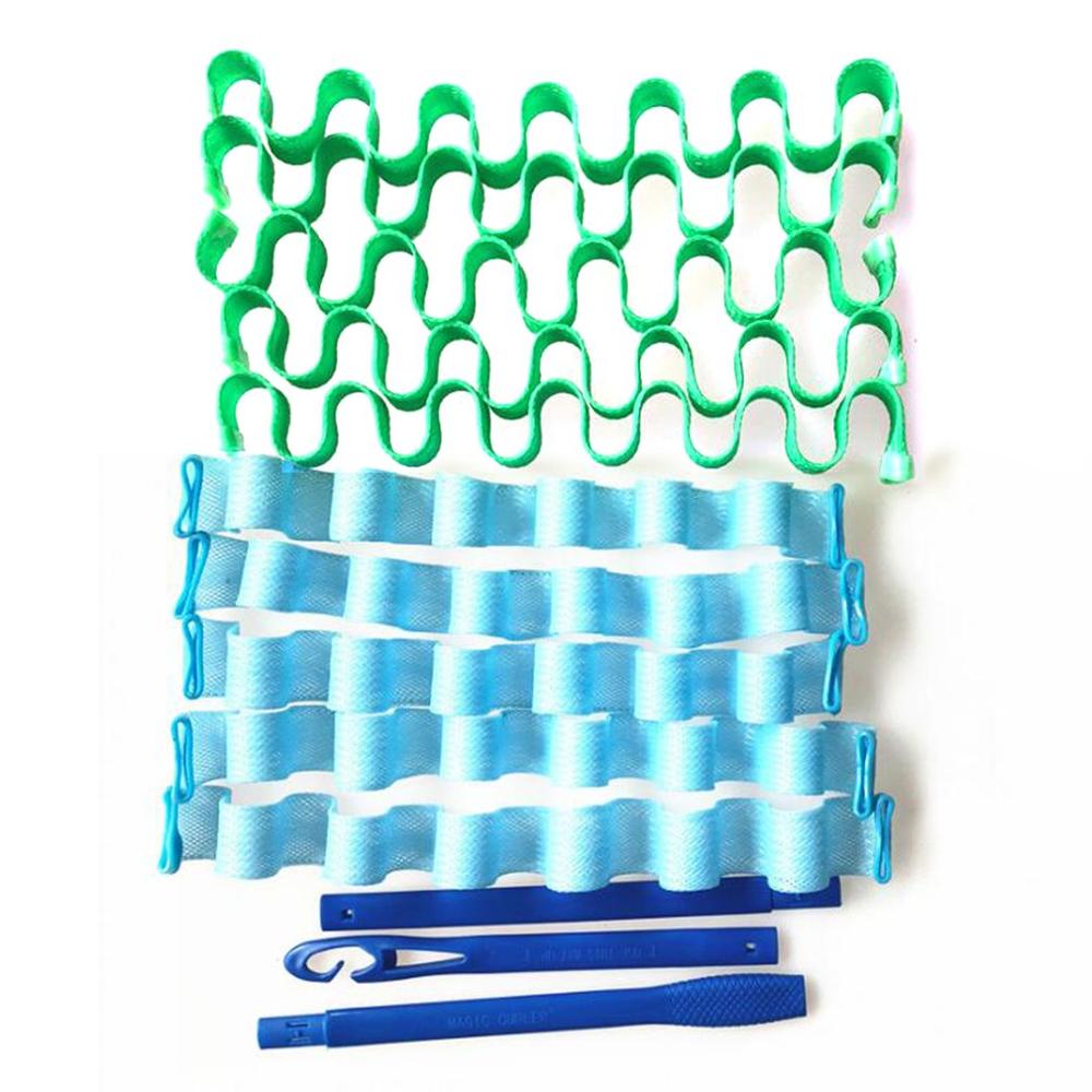 Rouleau à œufs en plastique, 55 Long, 12 rouleaux, ondulation en plastique manuel pour ne pas blesser les cheveux, rouleau à spirale Qq: color 2