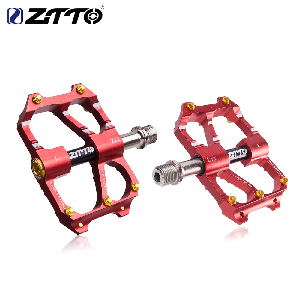 ZTTO MTB Aluminium Ultralight Fiets Pedaal Alloy Hollow 4 Lagers Anti-slip Mountainbike Fiets Pedalen