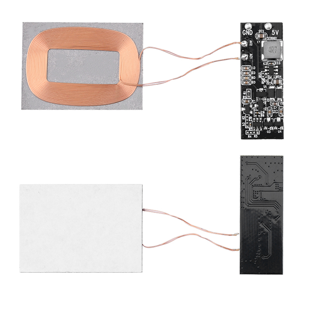 3 W/5 W 5 V Draadloze Oplader Ontvanger Module Voor Mobiele Telefoon Kleine Spoel Ingebouwde draadloze opladen Ontvanger Module PCBA Board