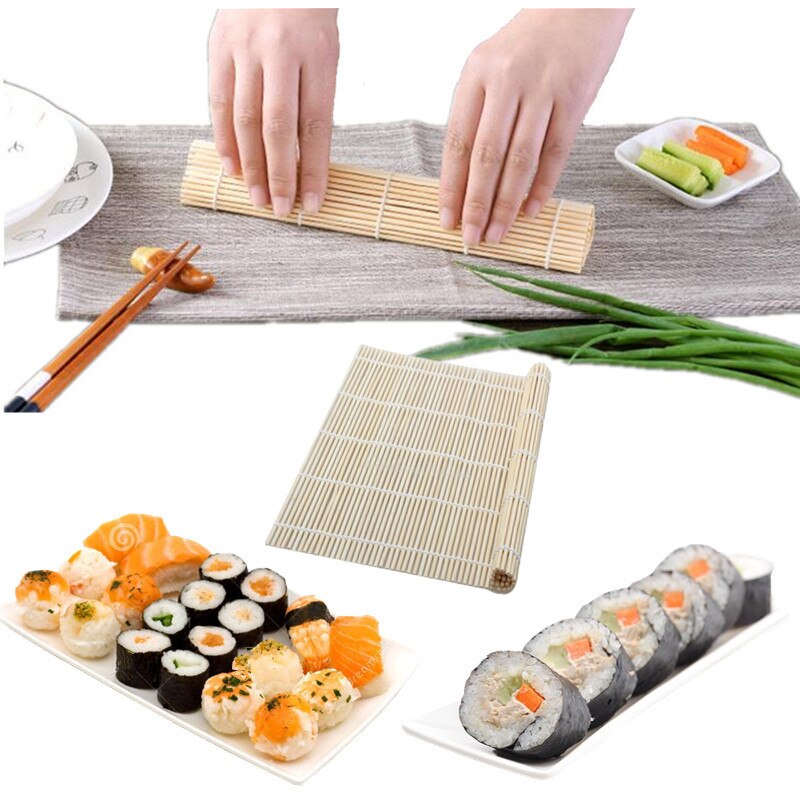 Sushi bambou tapis roulant poulet rouleau fabricant cuisine accessoires Sushi riz rouleau outil