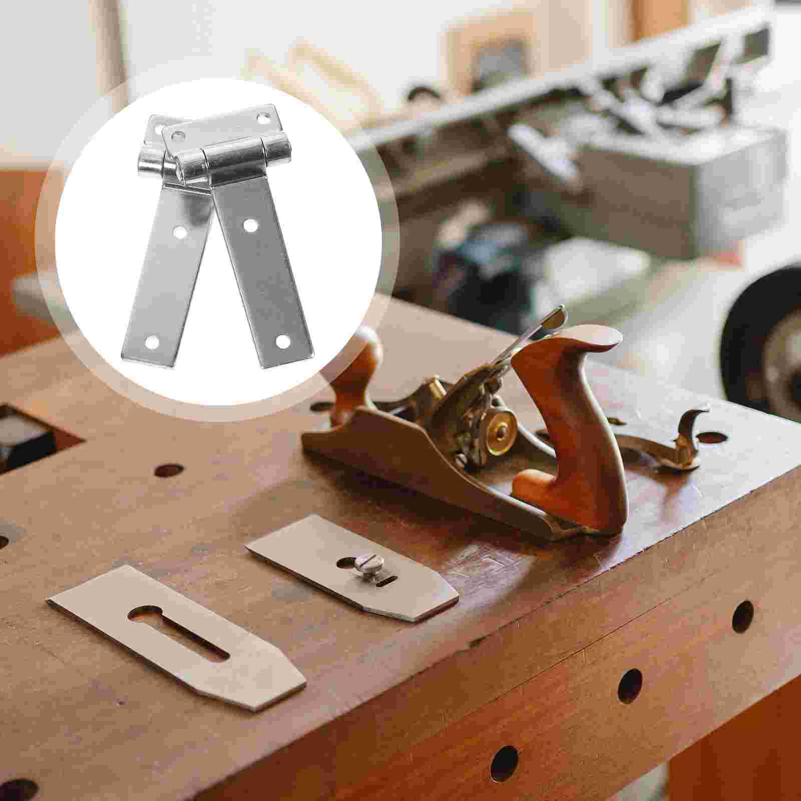 2 stks Zware Scharnier Gegalvaniseerd Staal Versterkte Scharnier Kastdeur Scharnier Industriële Meubels Scharnieren Hardware