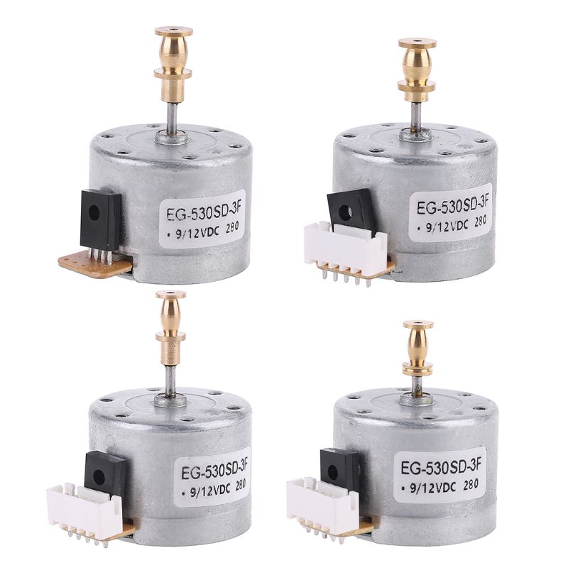 Motor giratorio de Metal para tocadiscos, de 3 velocidades EG530SD-3F, 33/45/78 RPM, DC5-12V