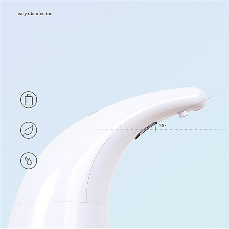 Zeepdispenser contactloos automatisch abs zeepdispenser bewegingssensor handsfree afwasmiddel voor keuken en badkamer zonder batterij