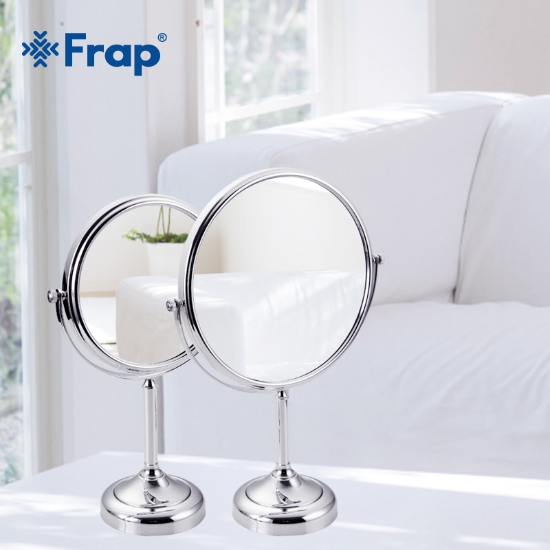 Frap Makeup Mirror Vanity Mirror Bathroom Accessories 180 Rotating Free Magnifier F6206 F6208