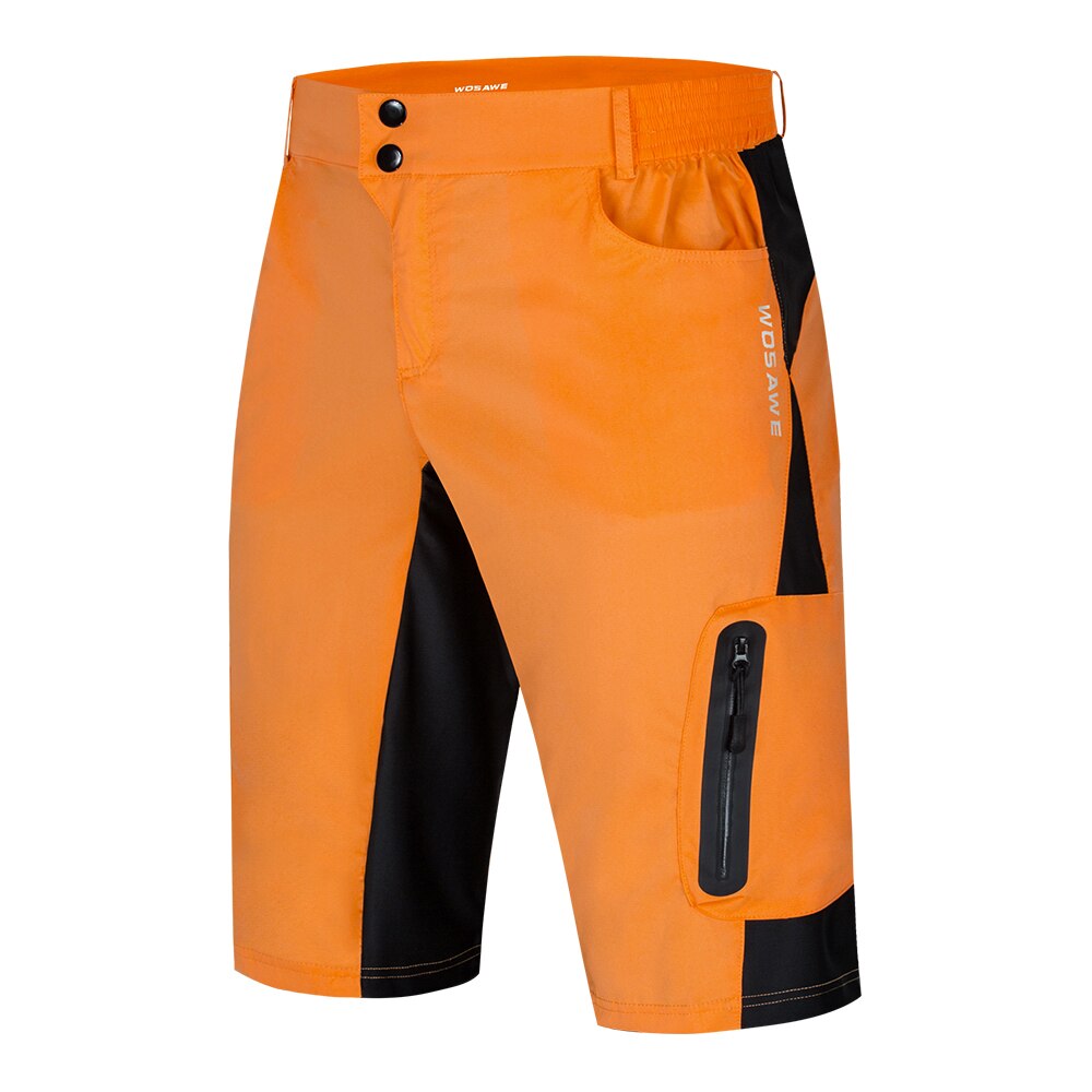 WOSAWE Sommer Wandern kurze Hose draussen Sport bermuda kurze Hose Männer Frauen Reiten Kleidung Trocknen Schnell Reflektierende Klettern Wandern kurze Hose: BL136-O / M