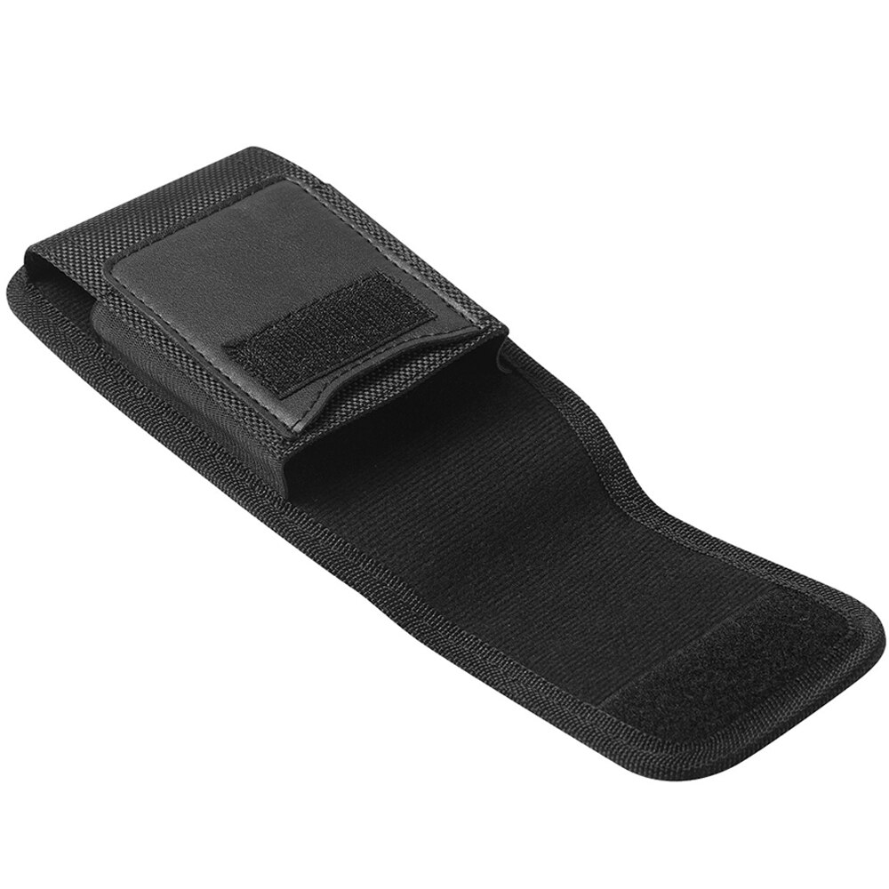 Custodia universale per uomo con Clip per cintura custodia per marsupio custodia in Nylon custodia protettiva per telefono verticale con supporto per carta Clip in metallo