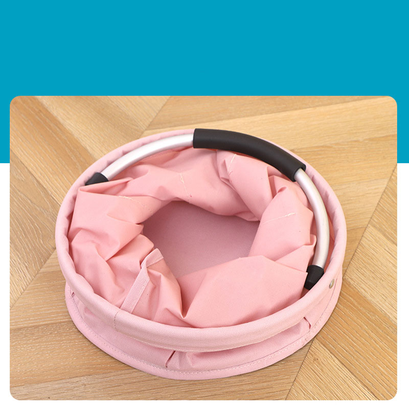 17l store opbevaringstasker, foldbar kurv, picnic-taske, udendørs rengøringskasse med håndtag, værktøjstaske, rengøringsartikler