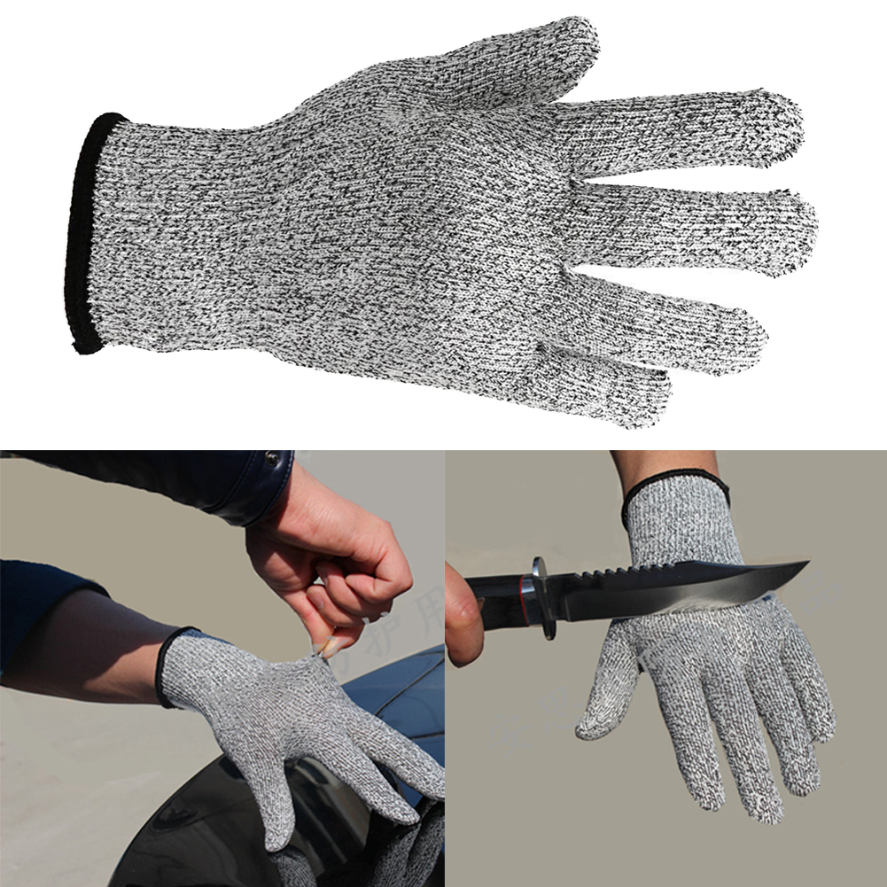 Guantes de seguridad anticorte, protección para pesca al aire libre, Nivel 5, protección para cocina, resistente al corte, corte de carne y pescado