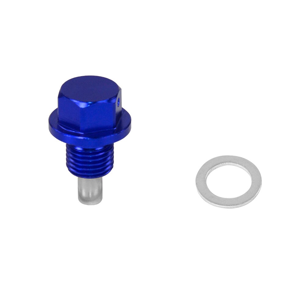 -M12x1.5 M12x1.25 M14x1.5 Magnetische Oil Drain Plug & Oil Drain Sump Moer JR-ODP12125/1215/1415: Blue / M14x1.5