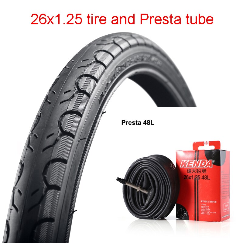 2 Camere D'Aria KENDA 26x1.25/1.5 Per MTB - Valvola Schrader/American, Copertone 26 Pollici